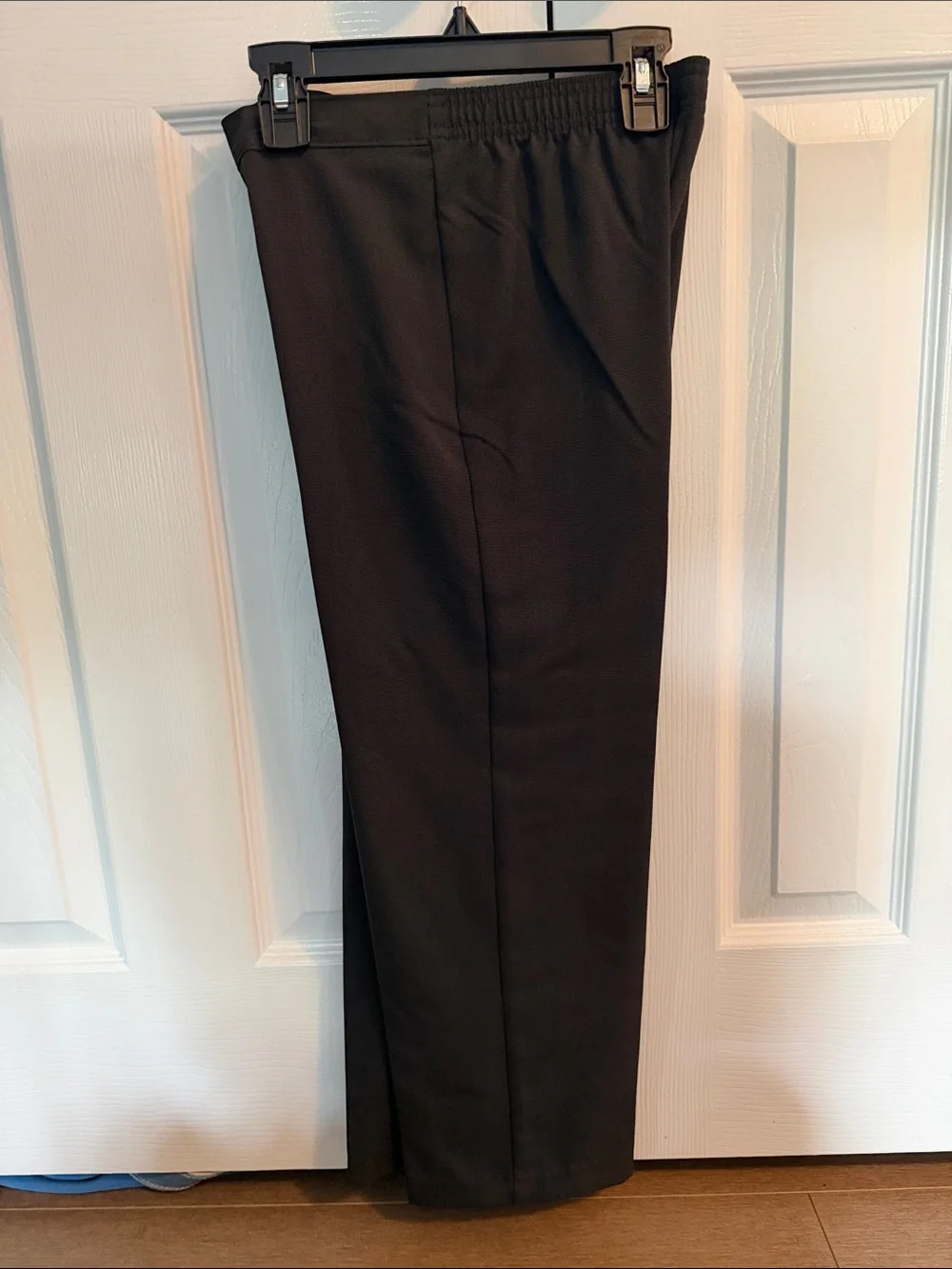 Van Heusen Black Vest and Pants Set with White Shirt and Red Striped Tie